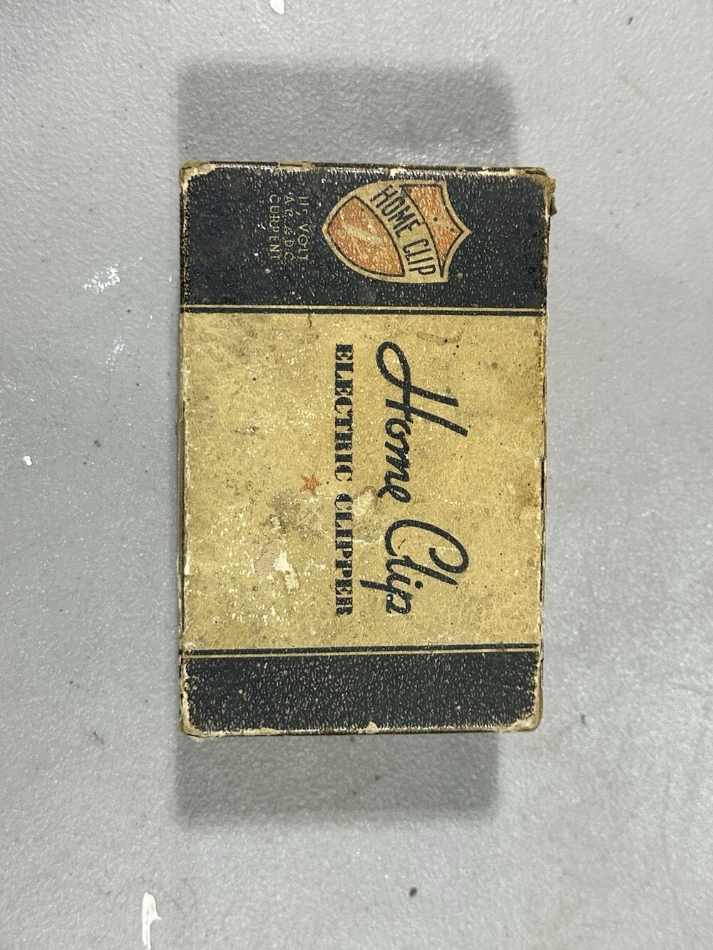 Vintage 1925 Home Clip H-10 Electric Clipper Box Set Belle City Racine WI Antiqu - Picture 6 of 9